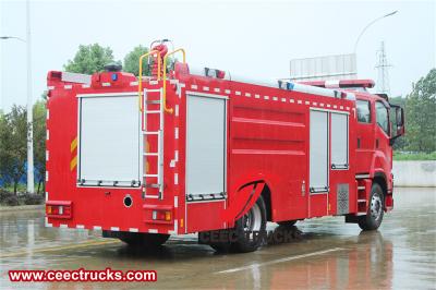 Isuzu 4x4 airport fire truck