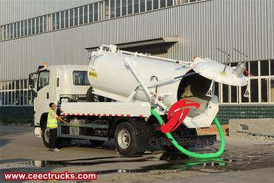 PM80A Pump ISUZU Vacuum Sewage Suction Truck