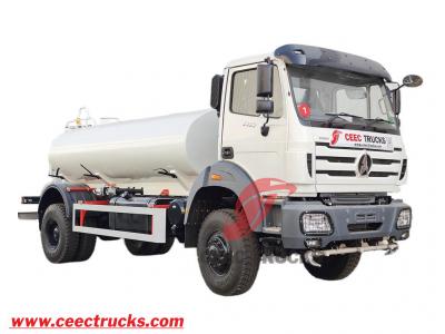 Beiben 1929 water bowser 8000L tank truck