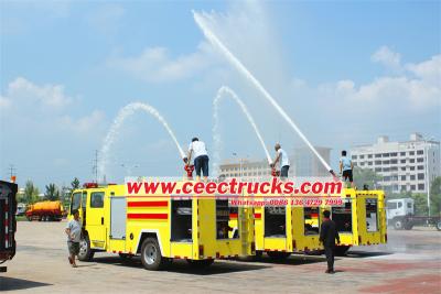 Isuzu 190HP engine police fire truck