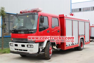 Rescue Fire Truck made by Isuzu FTR chassis