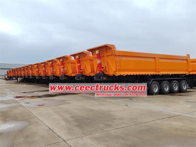 4-axle tipper trailer for sale