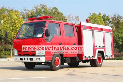 Isuzu 120HP nitrogen gas fire truck