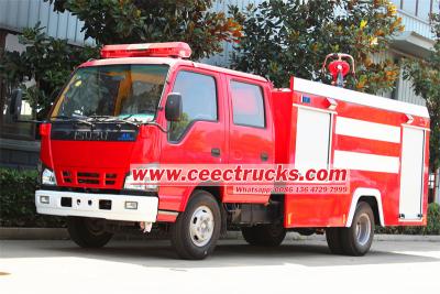 Isuzu 120HP nitrogen gas fire truck