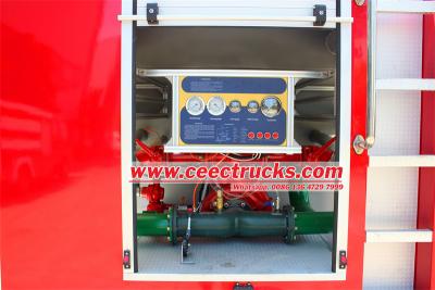 Isuzu 120HP nitrogen gas fire truck