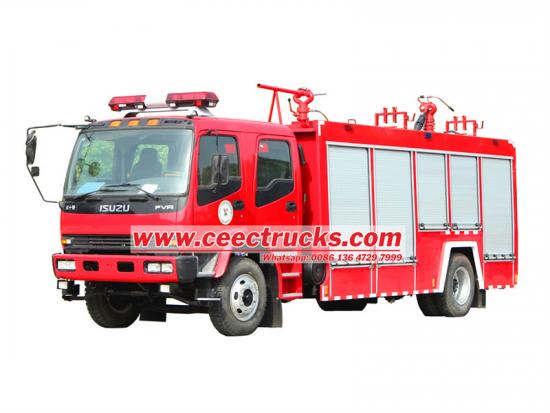 Rescue Fire Truck made by Isuzu FTR chassis