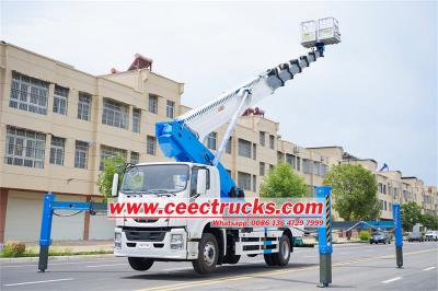 ISUZU FTR 45m bucket lift truck