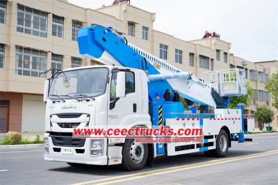 Isuzu mobile 45 meter safe aerial platform truck