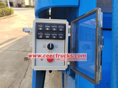 ISUZU NPR 10CBM rear loader waste collection truck