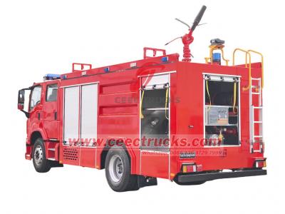 Isuzu new GIGA 4X 5500 Liters fire department rescue truck