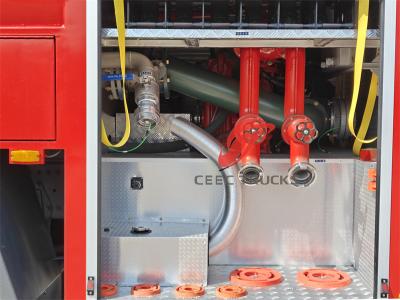 HOWO 6x6 water tank fire lorry