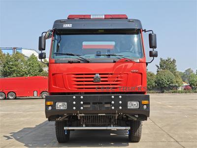 HOWO 6x6 water tank fire lorry