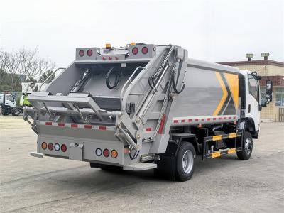 Isuzu ELF all-drive garbage rear loader