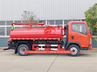 Howo vacuum sewer truck for sale
