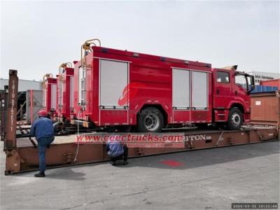 Isuzu GIGA 4X water foam pumper tanker fire truck