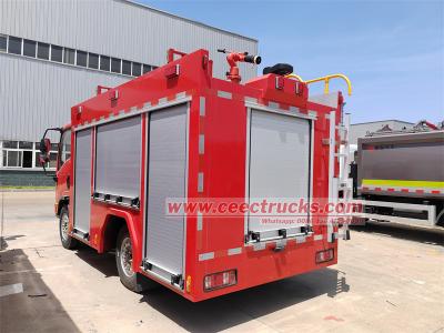 FAW small water fire rescue truck