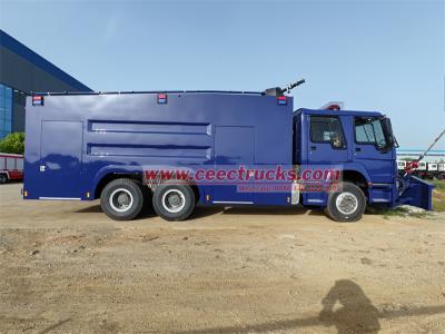 HOWO anti riot water cannon vehicle