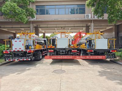 Howo light-duty 3000L asphalt spreading truck