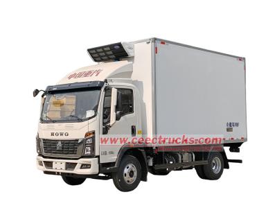 HOWO light refrigeration truck
