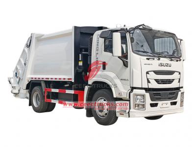 ISUZU FTR 10CBM rear loader garbage compactor truck