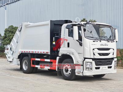ISUZU FTR 10CBM rear loader garbage compactor truck