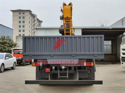 Philippines Isuzu GIGA 520HP boom crane dropside cargo truck