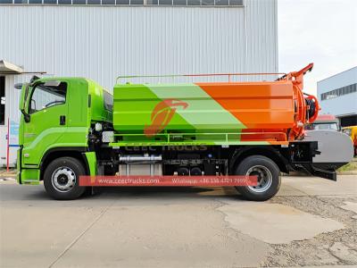 Africa Isuzu FVR 10000L vactor jet truck