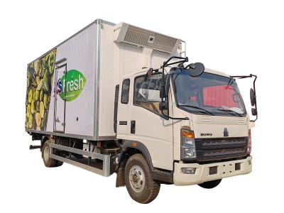 Howo light-duty 5tons freezer van
