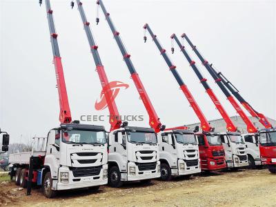 Philippine Isuzu GIGA 380HP boom crane truck