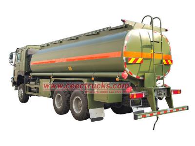 HOWO 6x6 diesel fuel bowser