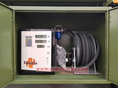 HOWO 6x6 diesel fuel bowser