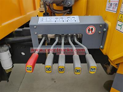 FAW 6x4 RHD 8tons boom crane truck