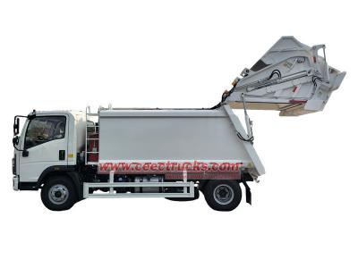 HOWO 8cbm waste compaction truck
