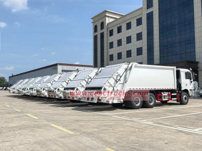 Shacman F3000 waste compaction truck