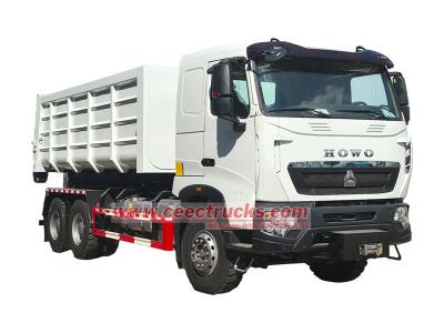 Howo 10 wheels hook loader truck