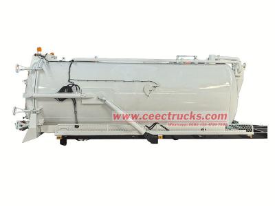 sludge vacuum pump tanker truck superstructure