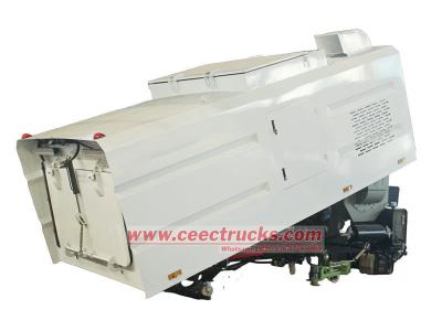 street sweeper truck superstructure