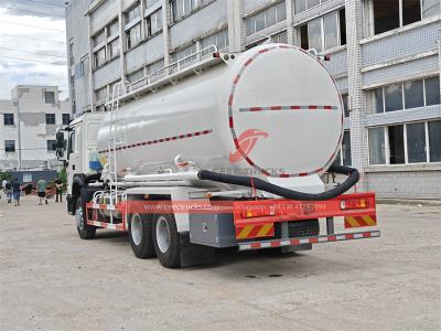 Howo 20CBM dusty vacuum cleaning Truck