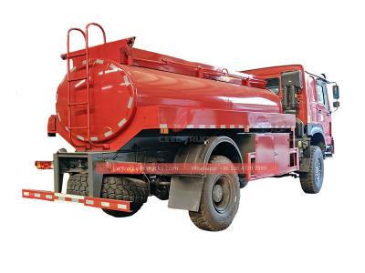 Howo heavy 400HP mining water tank truck