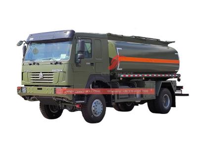 HOWO 290HP all drive fuel delivery tank truck