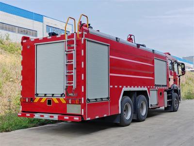 Howo 340HP heavy fire dry powder Truck