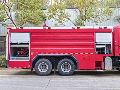 HOWO TX 6x4 foam water fire truck