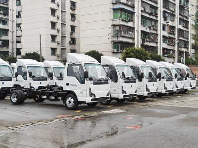 ISUZU EV mini ELF cargo truck chassis manufacturer
