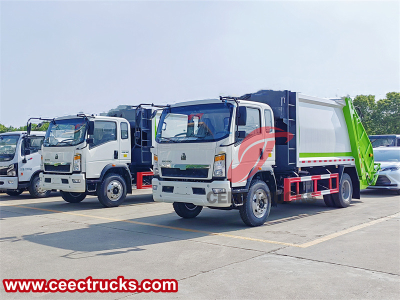 Paano i-customize ang iyong sariling Howo refuse compactor truck