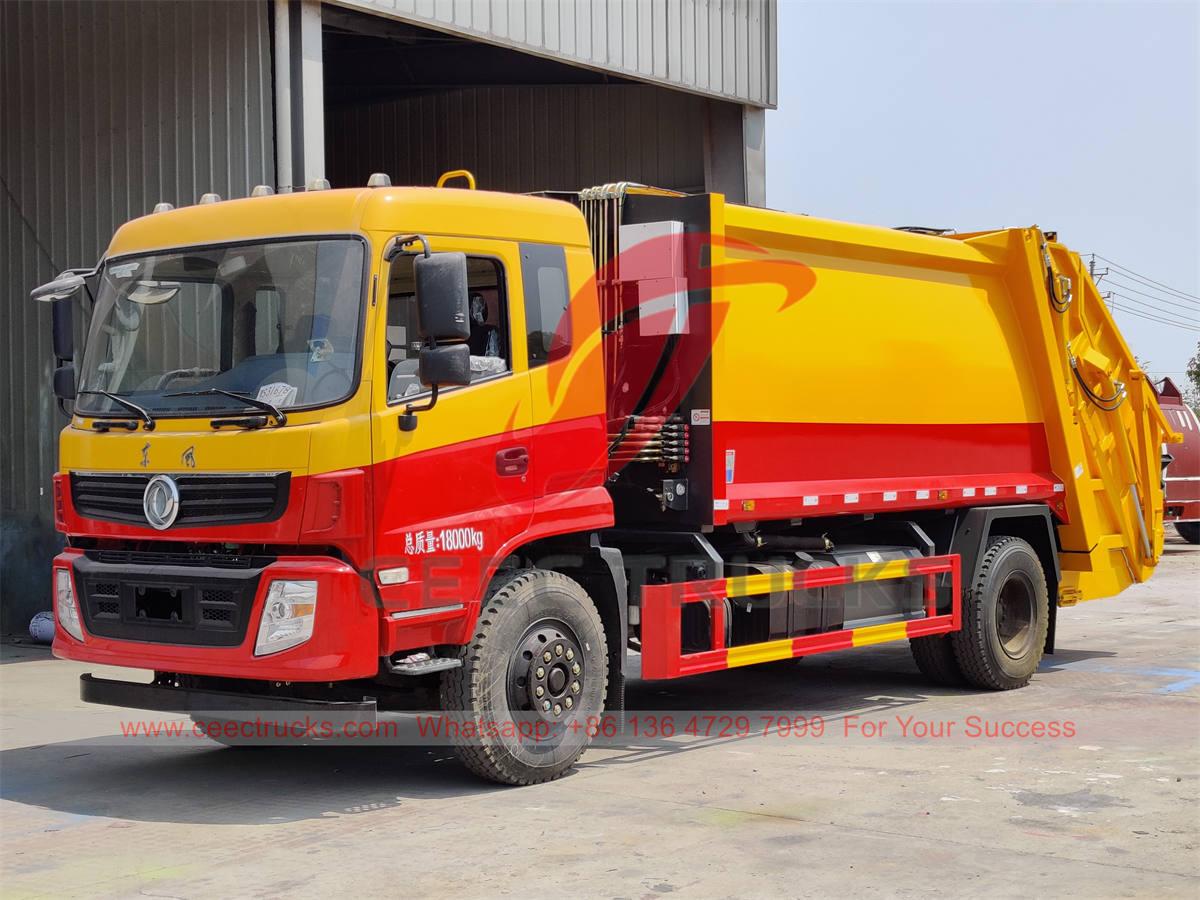 Bagong Dongfeng 12CBM Garbage Compactor Truck For Sale