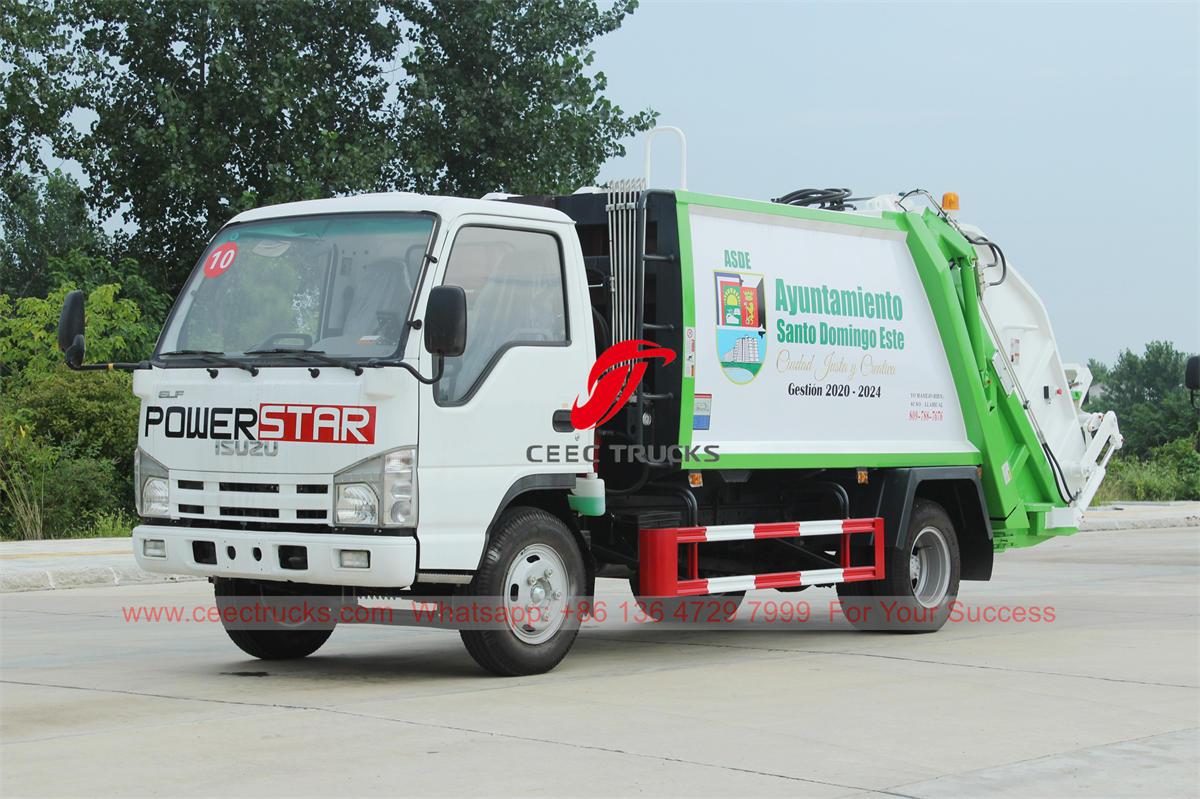 ISUZU NKR 6CBM na supplier ng compactor truck ng tanggihan - CEEC TRUCKS