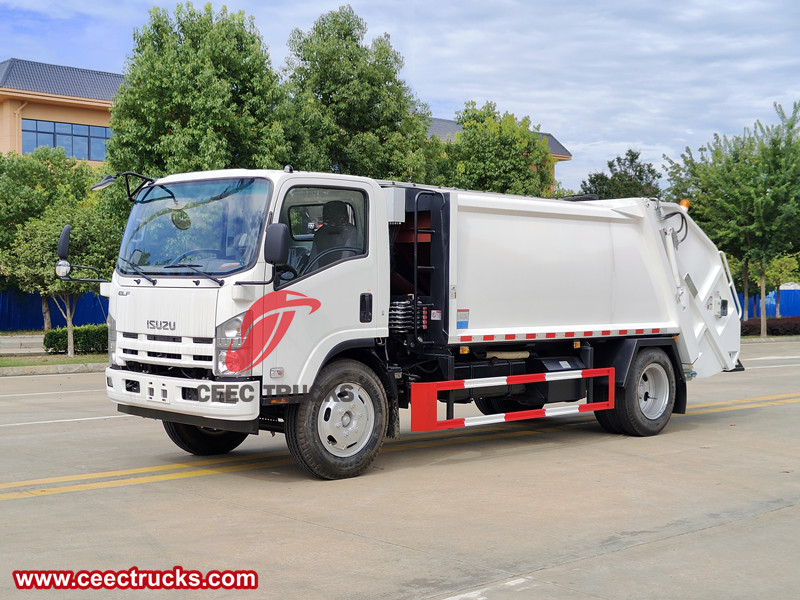 Karaniwang pag-troubleshoot at mga pamamaraan para sa Isuzu compactor trash truck