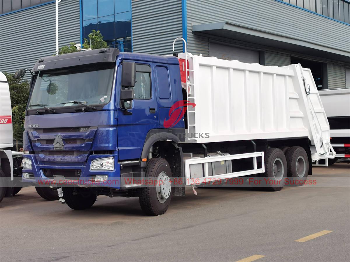 HOWO 20 CBM waste compactor truck na iniluluwas ng CEEC TRUCKS