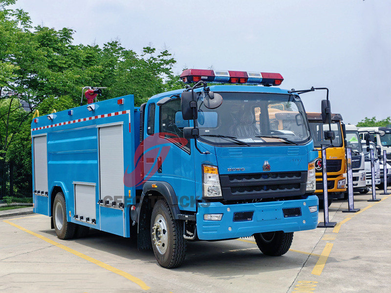 Pagsusuri sa Kahalagahan at Mga Hakbang sa Operasyon ng Pagpapanatili ng Howo Fire Trucks