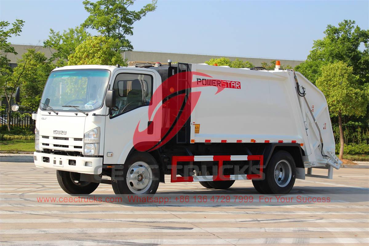 Ang high performance na ISUZU garbage compactor truck ay ini-export ng CEEC TRUCKS